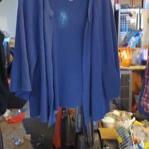 Open sweater